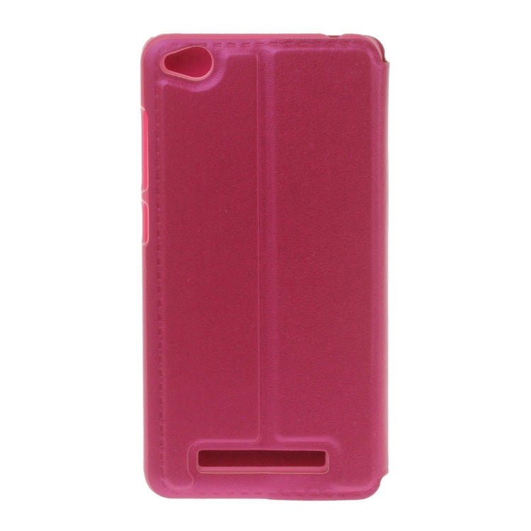 For Xiaomi Redmi 4A Litchi Texture Horizontal Flip PU Leather Case with Call Display ID