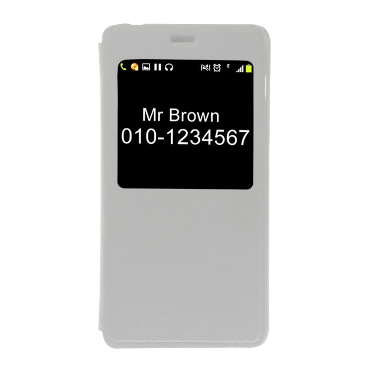 For Xiaomi Redmi 4A Litchi Texture Horizontal Flip PU Leather Case with Call Display ID