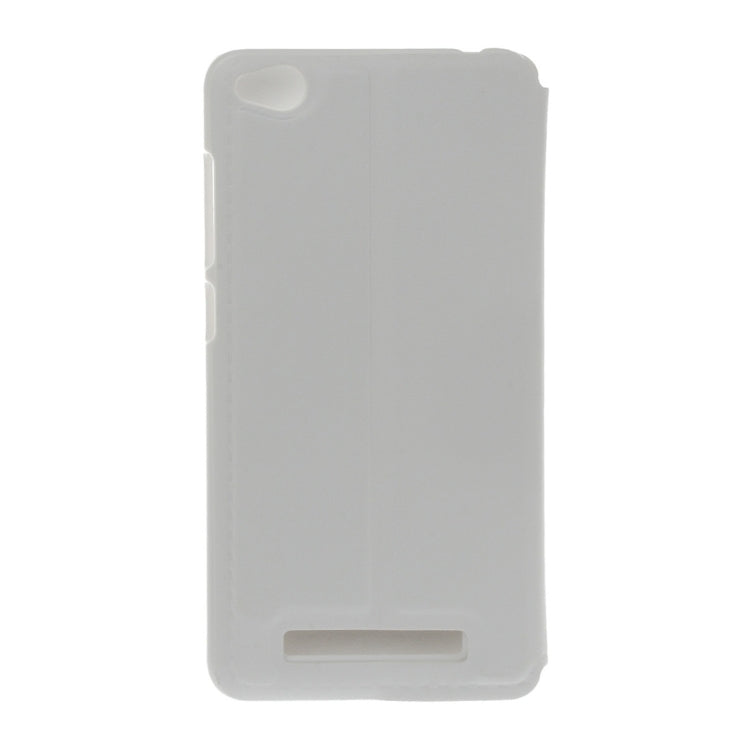 For Xiaomi Redmi 4A Litchi Texture Horizontal Flip PU Leather Case with Call Display ID