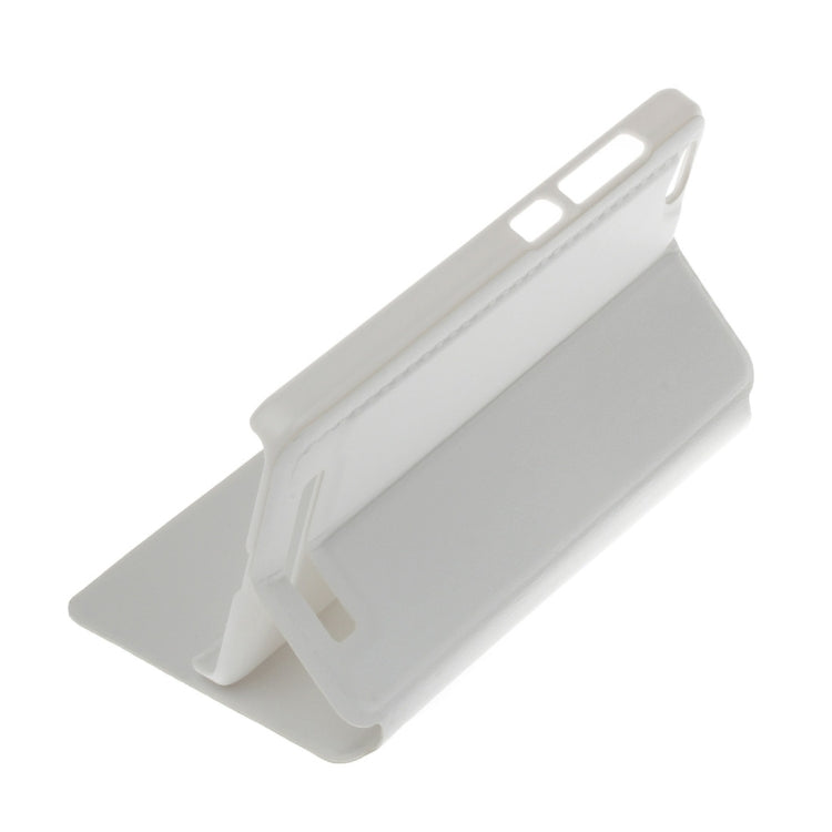 For Xiaomi Redmi 4A Litchi Texture Horizontal Flip PU Leather Case with Call Display ID