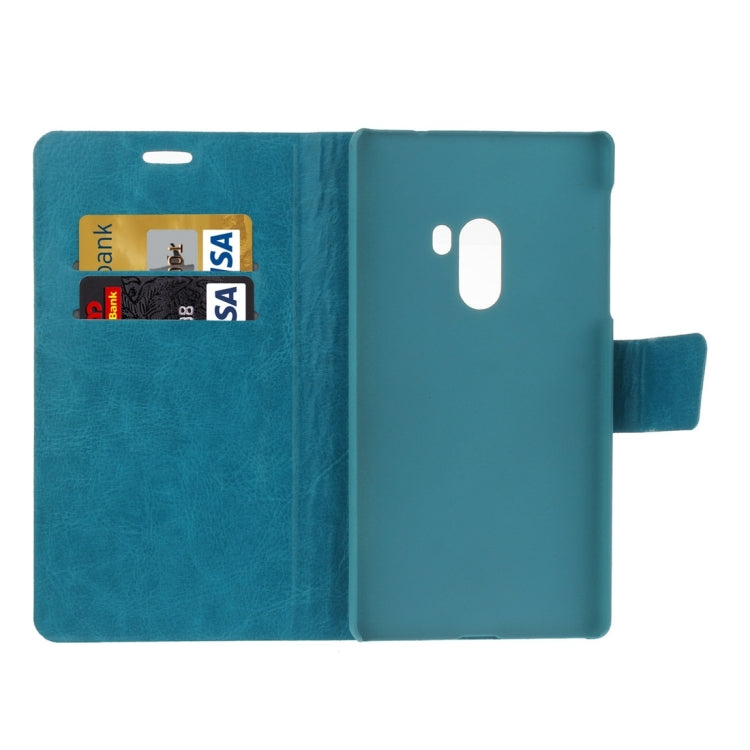 For Xiaomi Mi Mix Crazy Horse Texture Horizontal Flip PU Leather Case with Holder & Card Slots