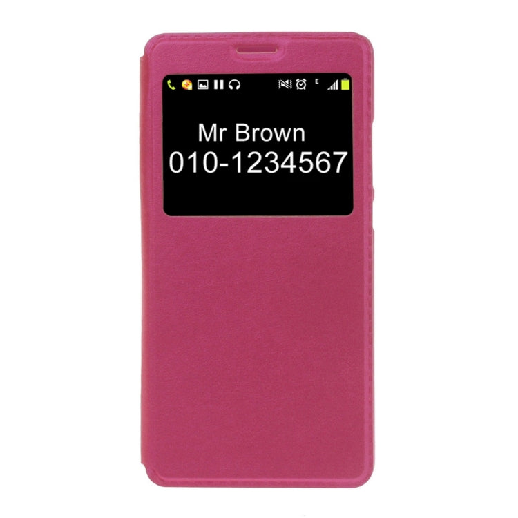 For Xiaomi Note 2 Litchi Texture Horizontal Flip PU Leather Case with Call Display ID