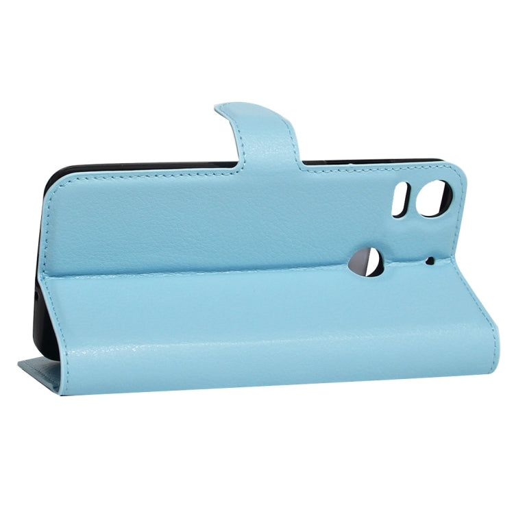 For HTC Desire 10 pro Litchi Texture Horizontal Flip Leather Case with Holder & Card Slots & Wallet