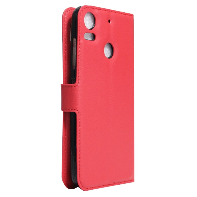 For HTC Desire 10 pro Litchi Texture Horizontal Flip Leather Case with Holder & Card Slots & Wallet