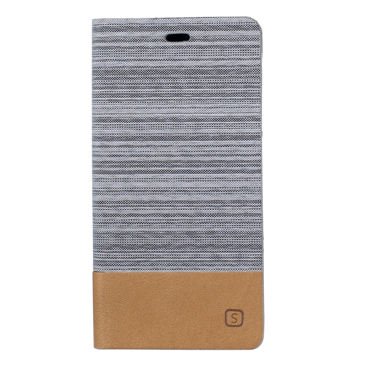 For Xiaomi Redmi 3S Canvas Pattern PU + TPU Horizontal Flip Leather Case with Holder & Card Slots
