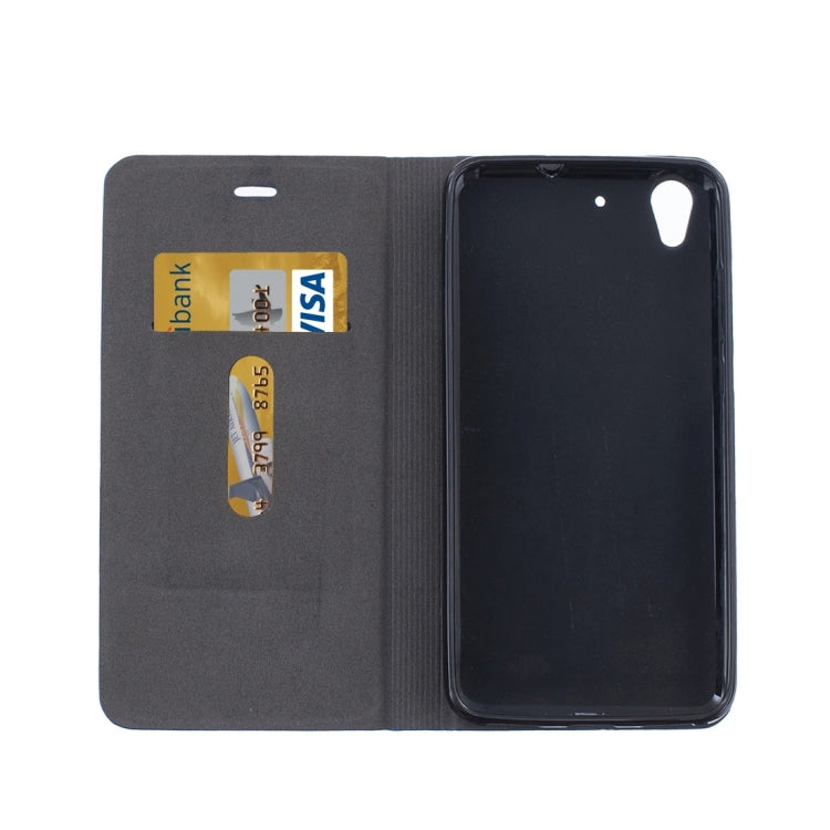 For Huawei Honor 5A Canvas Pattern PU + TPU Horizontal Flip Leather Case with Holder & Card Slots