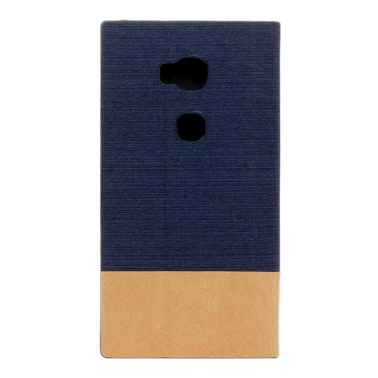 For Huawei Honor 5C Canvas Pattern PU + TPU Horizontal Flip Leather Case with Holder & Card Slots