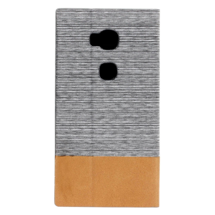 For Huawei Honor 5C Canvas Pattern PU + TPU Horizontal Flip Leather Case with Holder & Card Slots