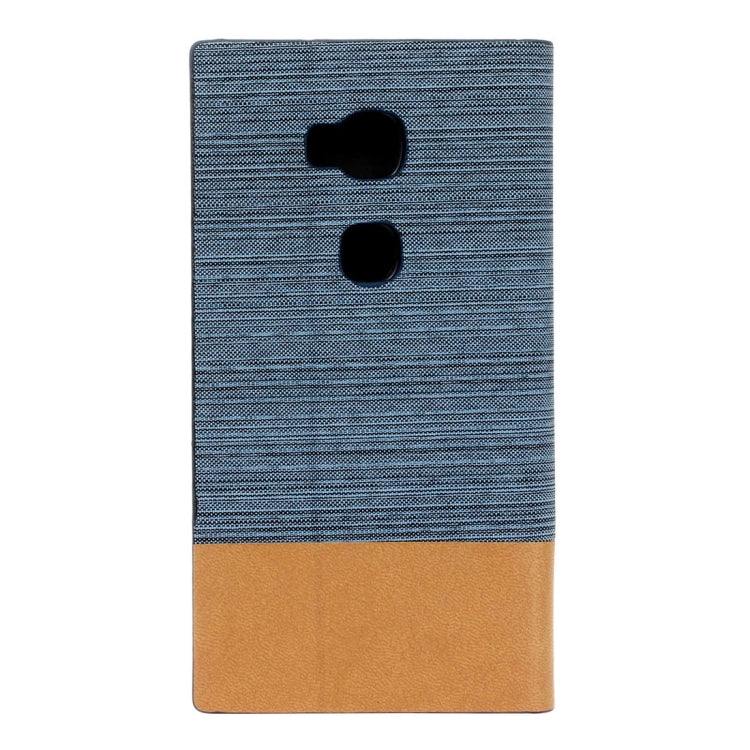 For Huawei Honor 5C Canvas Pattern PU + TPU Horizontal Flip Leather Case with Holder & Card Slots