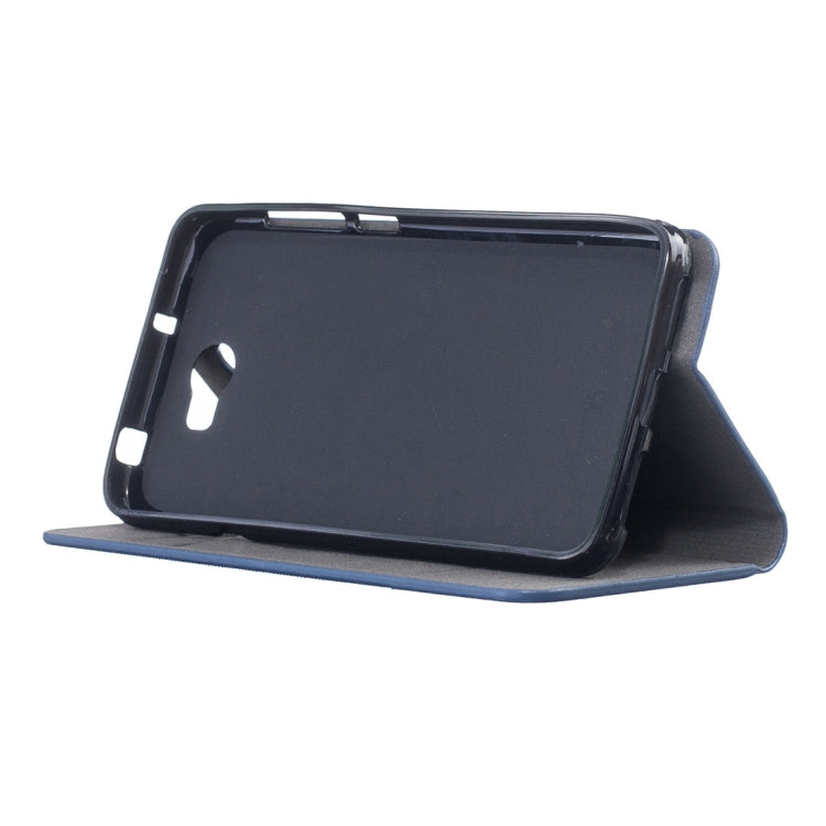 For Huawei Y5 II Canvas Pattern PU + TPU Horizontal Flip Leather Case with Holder & Card Slots