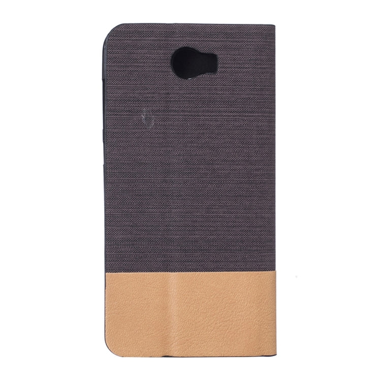 For Huawei Y5 II Canvas Pattern PU + TPU Horizontal Flip Leather Case with Holder & Card Slots