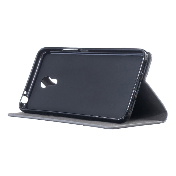 For Meizu For Meizu M3 Note / Meilan Note 3 Canvas Pattern PU + TPU Horizontal Flip Leather Case with Holder & Card Slots