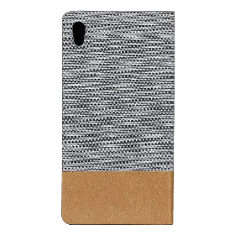 For Sony Xperia C6 Canvas Pattern PU + TPU Horizontal Flip Leather Case with Holder & Card Slots