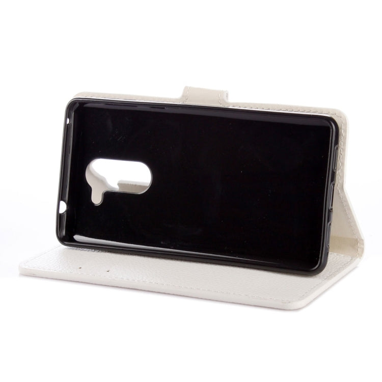 For Huawei Honor 6X Litchi Texture Horizontal Flip Leather Case with Holder & Card Slots & Wallet