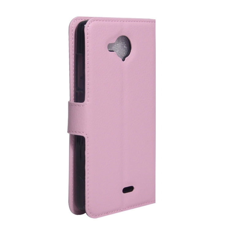 For ZTE Blade A315 Mini Litchi Texture Horizontal Flip PU Leather Case with Holder & Card Slots & Wallet