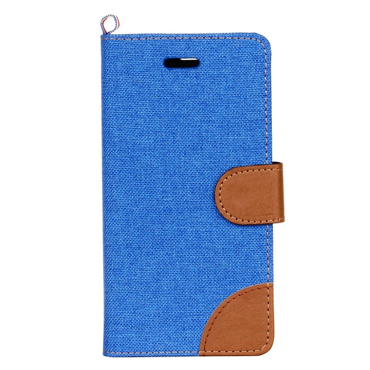 For Huawei P9 Denim Texture Horizontal Flip Leather Case with Holder & Card Slots