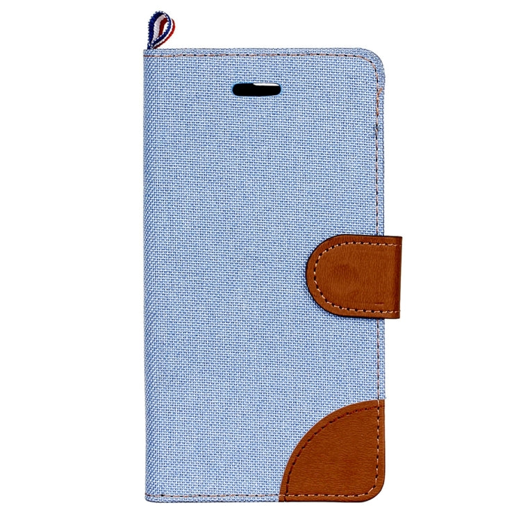 For Huawei P9 Denim Texture Horizontal Flip Leather Case with Holder & Card Slots