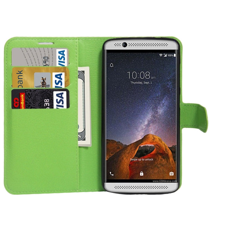For ZTE AXON 7 Mini Litchi Texture Horizontal Flip PU Leather Case with Holder & Card Slots & Wallet