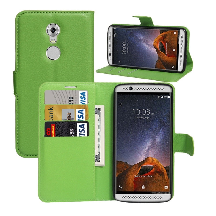 For ZTE AXON 7 Mini Litchi Texture Horizontal Flip PU Leather Case with Holder & Card Slots & Wallet