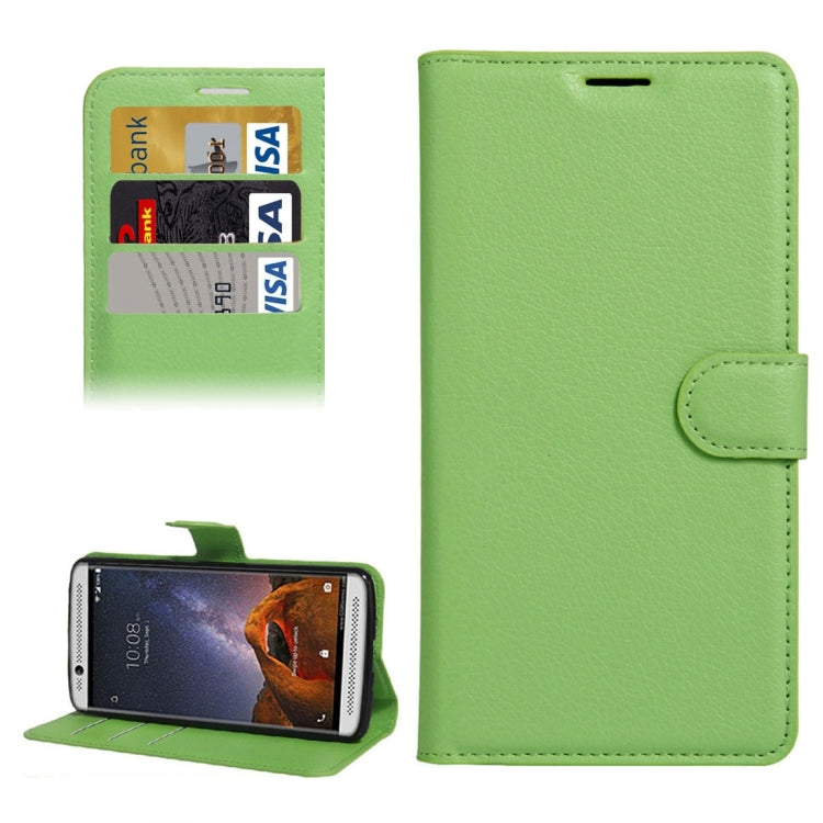 For ZTE AXON 7 Mini Litchi Texture Horizontal Flip PU Leather Case with Holder & Card Slots & Wallet