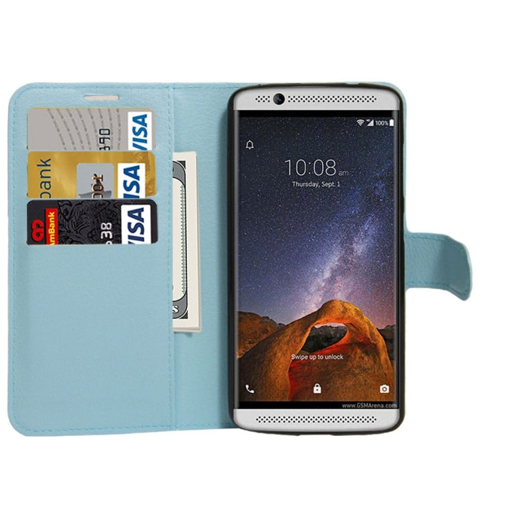For ZTE AXON 7 Mini Litchi Texture Horizontal Flip PU Leather Case with Holder & Card Slots & Wallet
