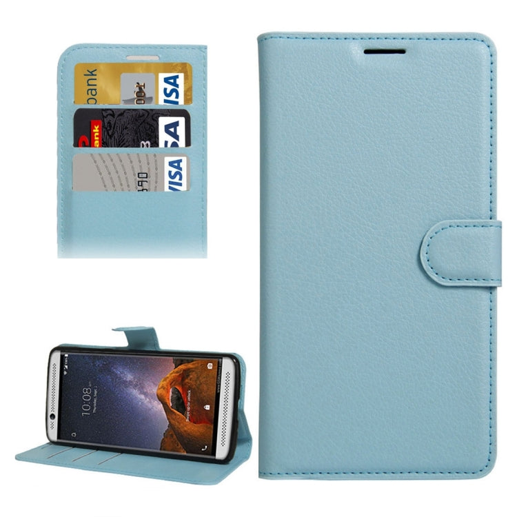For ZTE AXON 7 Mini Litchi Texture Horizontal Flip PU Leather Case with Holder & Card Slots & Wallet