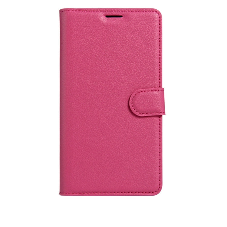 For ZTE AXON 7 Mini Litchi Texture Horizontal Flip PU Leather Case with Holder & Card Slots & Wallet