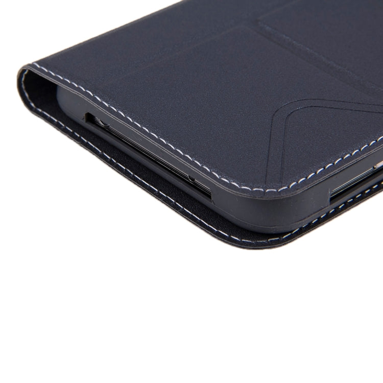 HOMTOM for HT3, 5.0 inch Smartphone Matte Surface Horizontal Flip Leather Case with Holder & Screen Protector Film