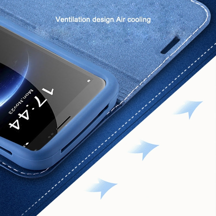 HOMTOM for HT3, 5.0 inch Smartphone Matte Surface Horizontal Flip Leather Case with Holder & Screen Protector Film