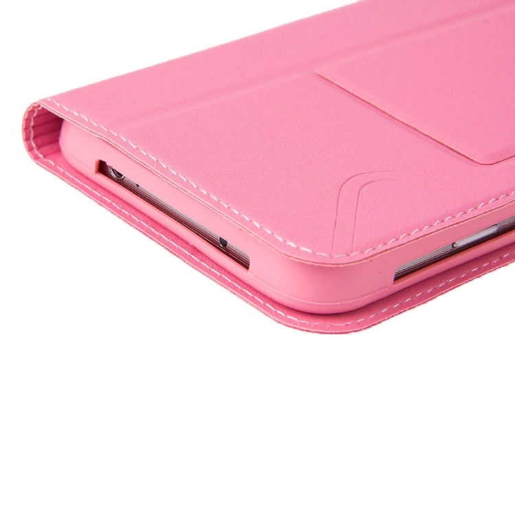 HOMTOM for HT3, 5.0 inch Smartphone Matte Surface Horizontal Flip Leather Case with Holder & Screen Protector Film