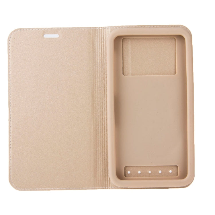 HOMTOM for HT3, 5.0 inch Smartphone Matte Surface Horizontal Flip Leather Case with Holder & Screen Protector Film