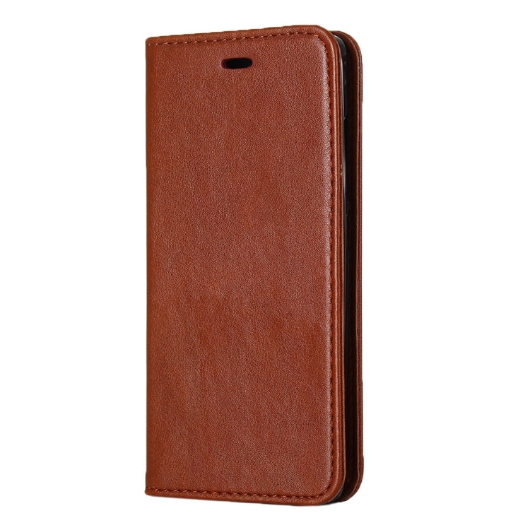 For Xiaomi Mi 5 Lambskin Texture Horizontal Flip Magnetic Leather Case with Holder and Card Slot