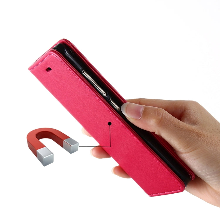 For Xiaomi Mi 5 Lambskin Texture Horizontal Flip Magnetic Leather Case with Holder and Card Slot