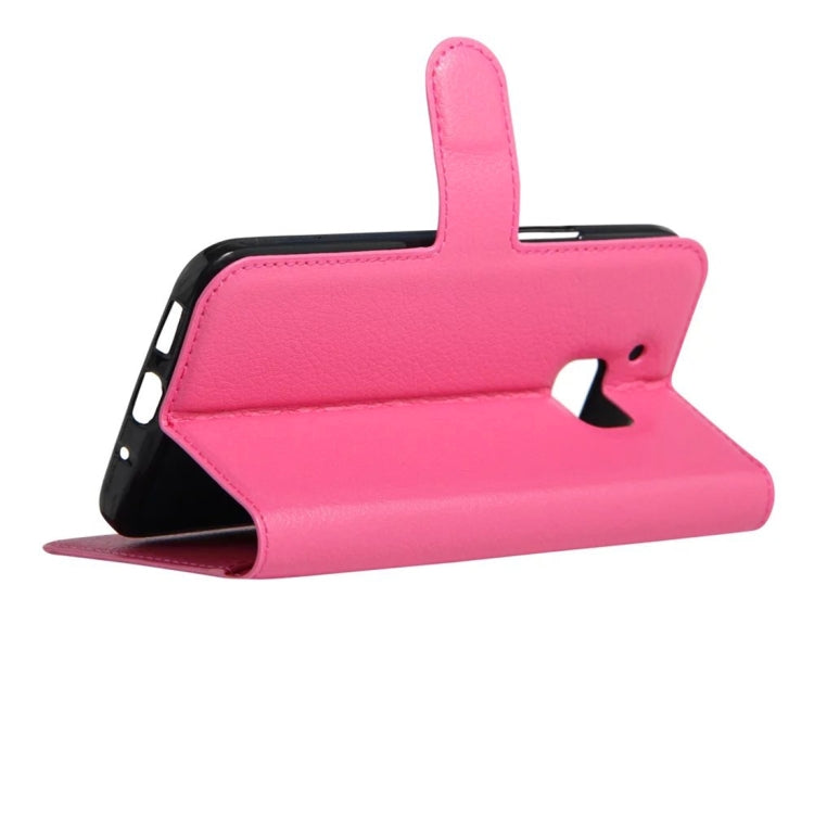 For HTC 10 Litchi Texture Horizontal Flip Leather Case with Holder & Card Slots & Wallet