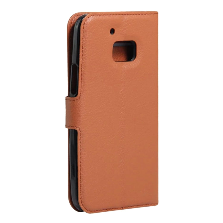 For HTC 10 Litchi Texture Horizontal Flip Leather Case with Holder & Card Slots & Wallet