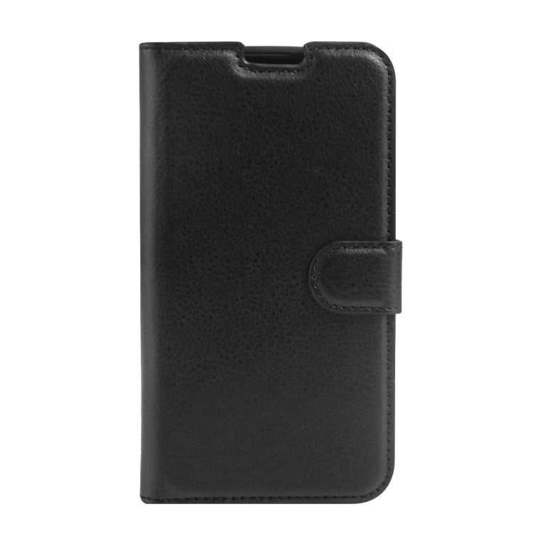 For LG K8 Litchi Texture Horizontal Flip Leather Case with Holder & Card Slots & Wallet
