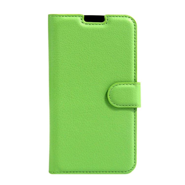 For LG K8 Litchi Texture Horizontal Flip Leather Case with Holder & Card Slots & Wallet