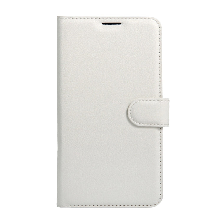 For LG X Cam Litchi Texture Horizontal Flip Leather Case with Holder & Card Slots & Wallet