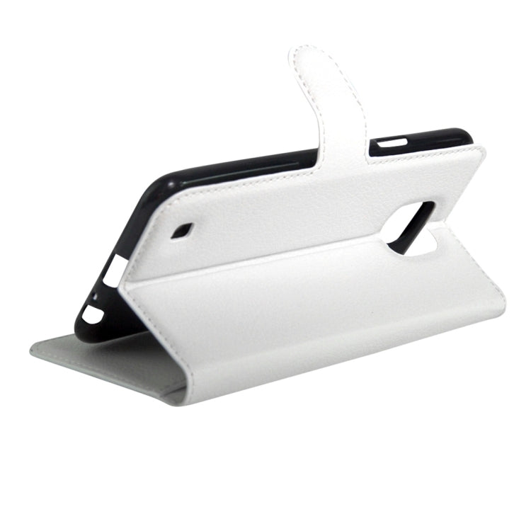 For LG X Cam Litchi Texture Horizontal Flip Leather Case with Holder & Card Slots & Wallet