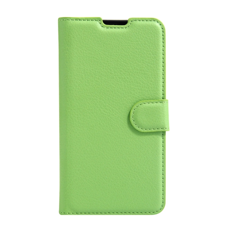For LG X Screen Litchi Texture Horizontal Flip Leather Case with Holder & Card Slots & Wallet