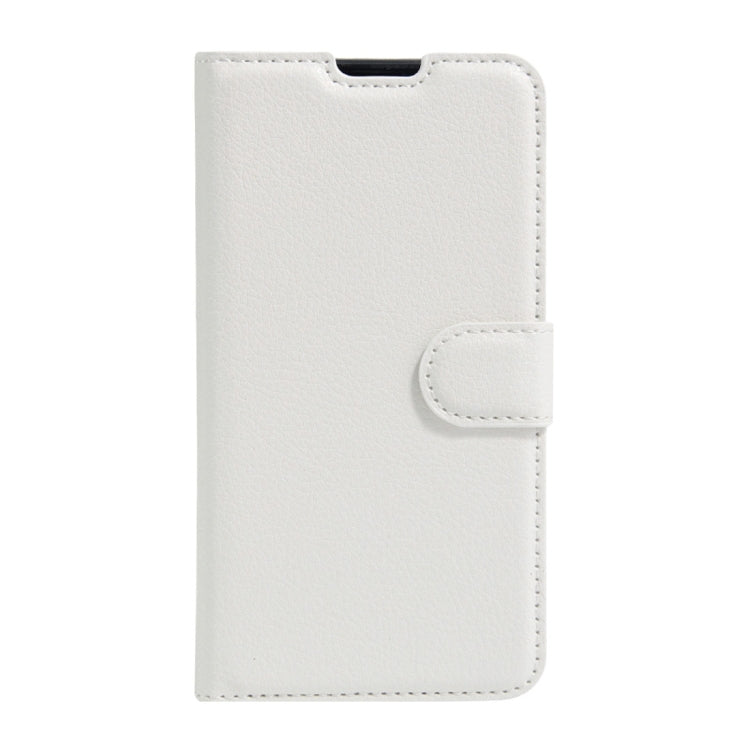 For LG X Screen Litchi Texture Horizontal Flip Leather Case with Holder & Card Slots & Wallet
