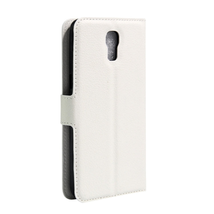For LG X Screen Litchi Texture Horizontal Flip Leather Case with Holder & Card Slots & Wallet