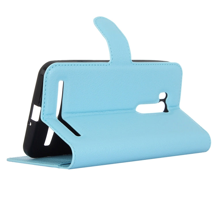 For ASUS Zenfone Go TV / ZB551KL Litchi Texture Horizontal Flip Genuine Leather Case with Holder & Card Slots & Wallet