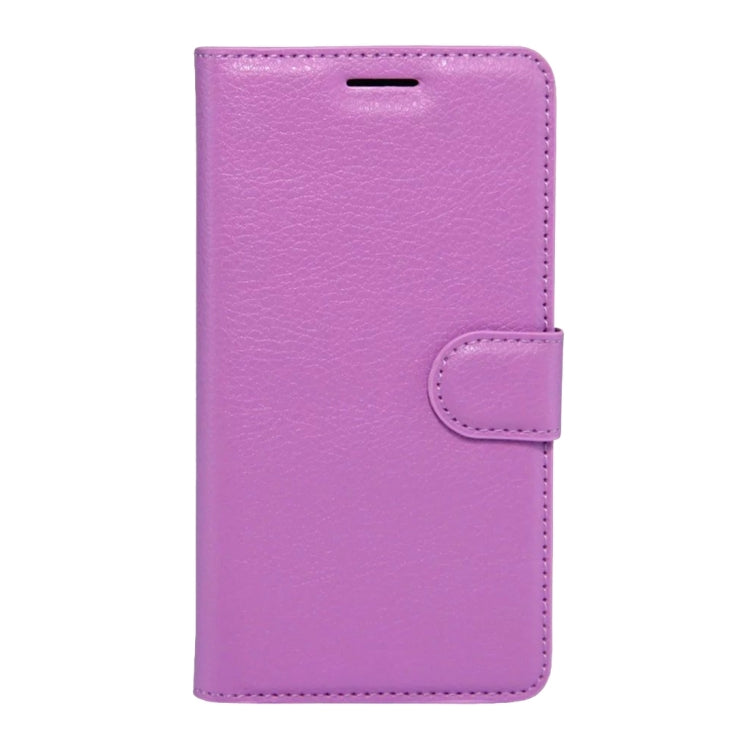 For Lenovo VIBE K5 Litchi Texture Horizontal Flip Genuine Leather Case with Holder & Card Slots & Wallet