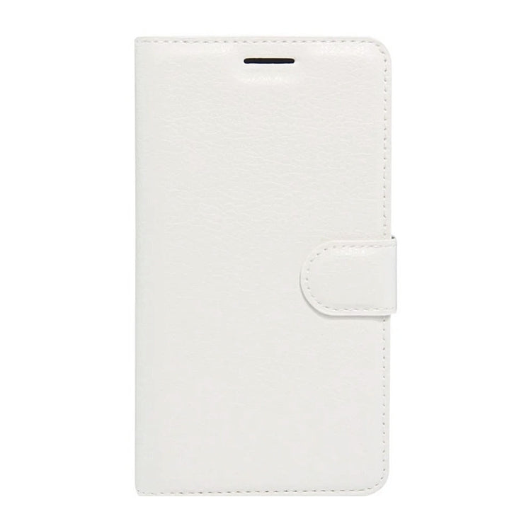 For Lenovo VIBE K5 Litchi Texture Horizontal Flip Genuine Leather Case with Holder & Card Slots & Wallet