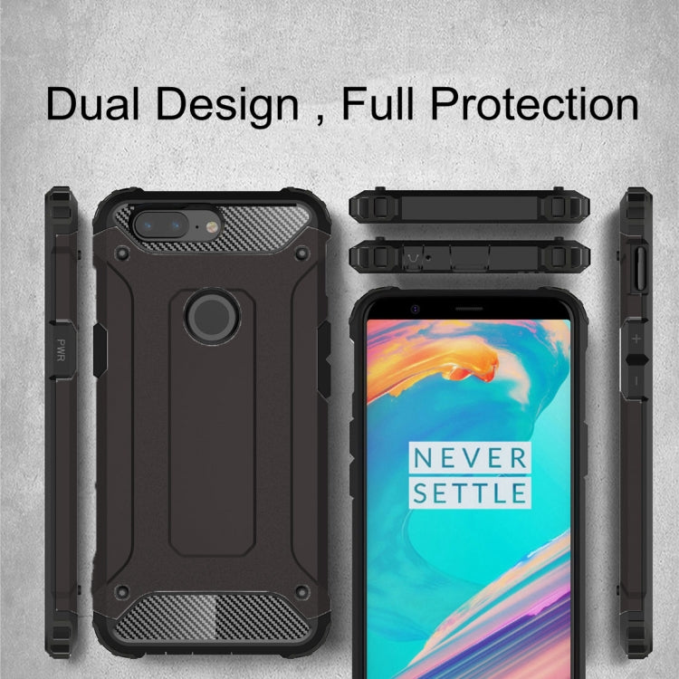 For OnePlus 5T Magic Armor TPU + PC Combination Case