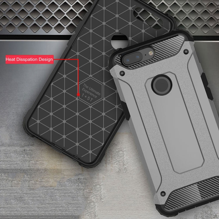 For OnePlus 5T Magic Armor TPU + PC Combination Case