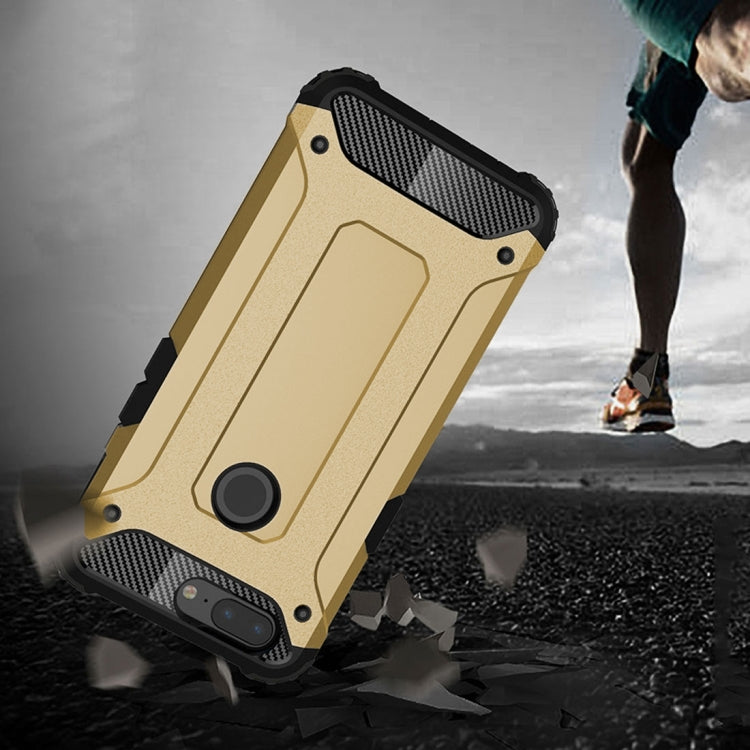 For OnePlus 5T Magic Armor TPU + PC Combination Case