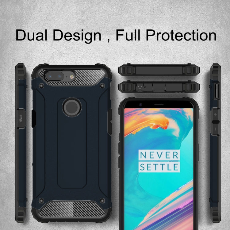 For OnePlus 5T Magic Armor TPU + PC Combination Case