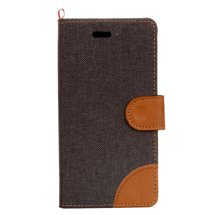 For Huawei P9 Lite Denim Texture Horizontal Flip Leather Case with Holder & Card Slots